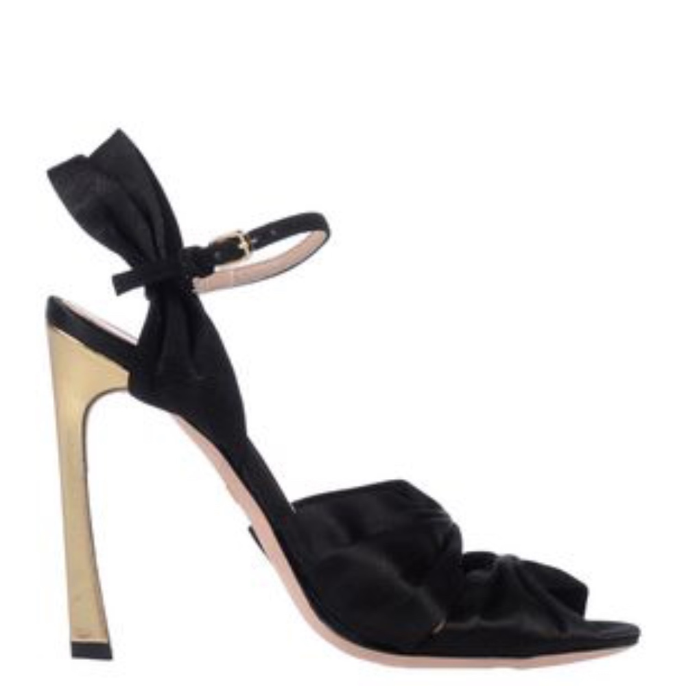 Giambattista Valli Satin Sandals 39.5